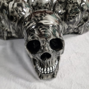 gothic home decor - gothic decor -  DEFECT-DISCOUNT-Screaming Souls Skull - High Quality Tabletop & Statuary from DARKOTHICA® Shop now at DARKOTHICA®RETAILONLY, Skulls/Skeletons