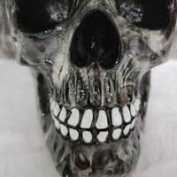 Tabletop & Statuary, RETAILONLY, Skulls/Skeletons, gothic home decor, gothic decor, goth decor, DEFECT-DISCOUNT-Screaming Souls Skull, darkothica