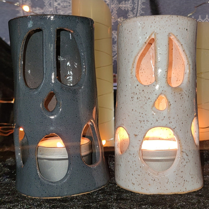 gothic home decor, gothic decor, goth decor, Ghost Candle Luminary, darkothica