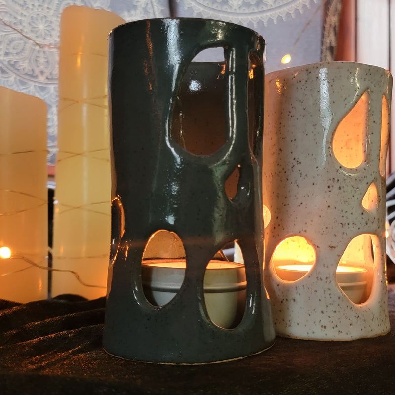 gothic home decor, gothic decor, goth decor, Ghost Candle Luminary, darkothica