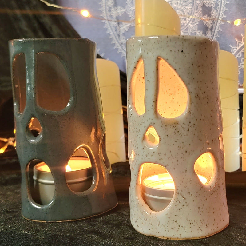 gothic home decor, gothic decor, goth decor, Ghost Candle Luminary, darkothica