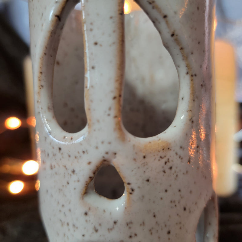 gothic home decor, gothic decor, goth decor, Ghost Candle Luminary, darkothica