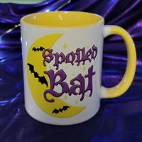 gothic home decor - gothic decor -  Spoiled Bat Color Accent Mugs - High Quality Mugs from DARKOTHICA® Shop now at DARKOTHICA®bat, Bats