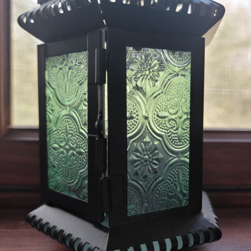 gothic home decor - gothic decor -  Colored Glass Lanterns (Assorted) - High Quality Candle Holders from DARKOTHICA® Shop now at DARKOTHICA®RETAILONLY
