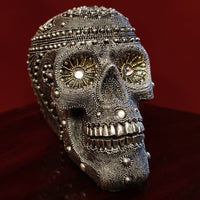 gothic home decor - gothic decor -  Ornate Beaded Skull - High Quality skull from DARKOTHICA® Shop now at DARKOTHICA®RETAILONLY, Skulls/Skeletons