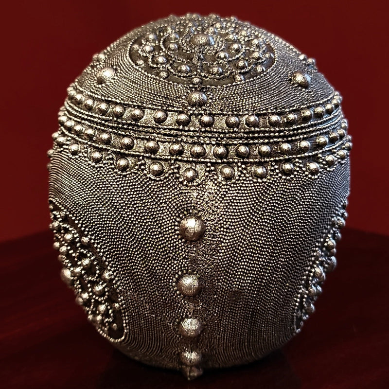 gothic home decor, gothic decor, goth decor, Ornate Beaded Skull, darkothica
