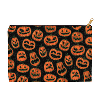 wallet, Halloween, gothic home decor, gothic decor, goth decor, Jack O'lantern Accessory Pouch, darkothica