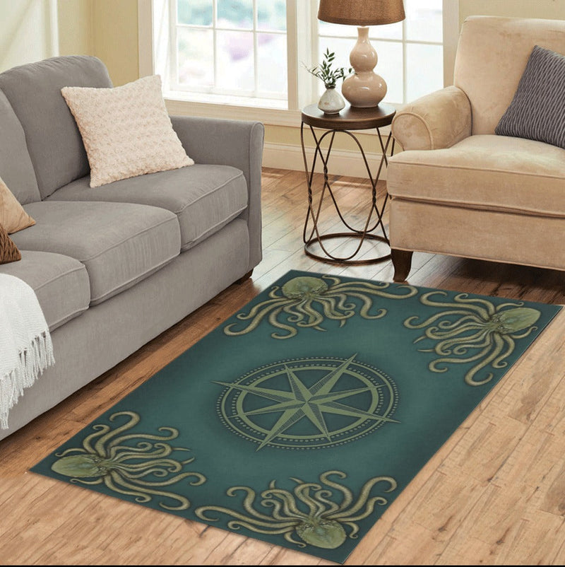 gothic home decor, gothic decor, goth decor, Cthulhu Rug, darkothica