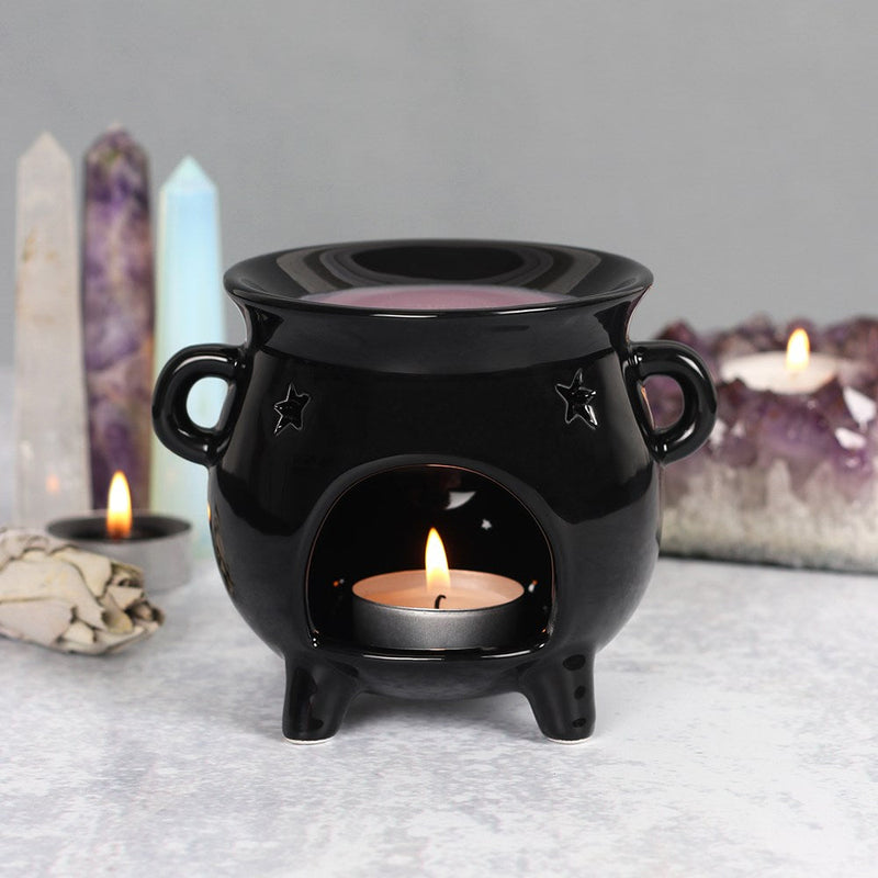 gothic home decor, gothic decor, goth decor, Cauldron Oil or Wax Burner, darkothica