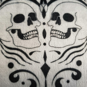 gothic home decor - gothic decor -  Skull Hand Towel - High Quality Bathroom Decor from DARKOTHICA® Shop now at DARKOTHICA®Skulls/Skeletons