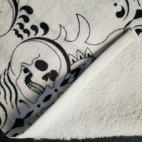 gothic home decor - gothic decor -  Skull Hand Towel - High Quality Bathroom Decor from DARKOTHICA® Shop now at DARKOTHICA®Skulls/Skeletons