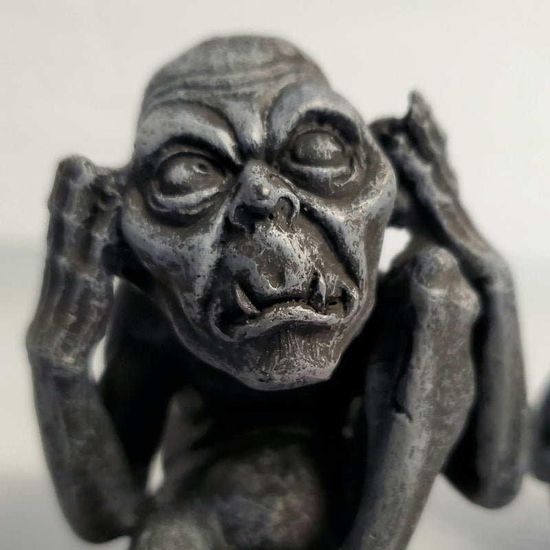 Tabletop & Statuary, Gargoyles, RETAILONLY, gothic home decor, gothic decor, goth decor, See, Hear, Speak No Evil Goblins, darkothica