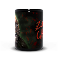 coffee mug, Horror, Zombies, gothic home decor, gothic decor, goth decor, Zombie Before Coffee Mug, darkothica