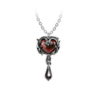 Jewelry, Jewelry, RETAILONLY, gothic home decor, gothic decor, goth decor, Gothic Pewter Heart Necklace, darkothica