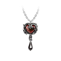 gothic home decor - gothic decor -  Gothic Pewter Heart Necklace - High Quality Jewelry from DARKOTHICA® Shop now at DARKOTHICA®Jewelry, RETAILONLY