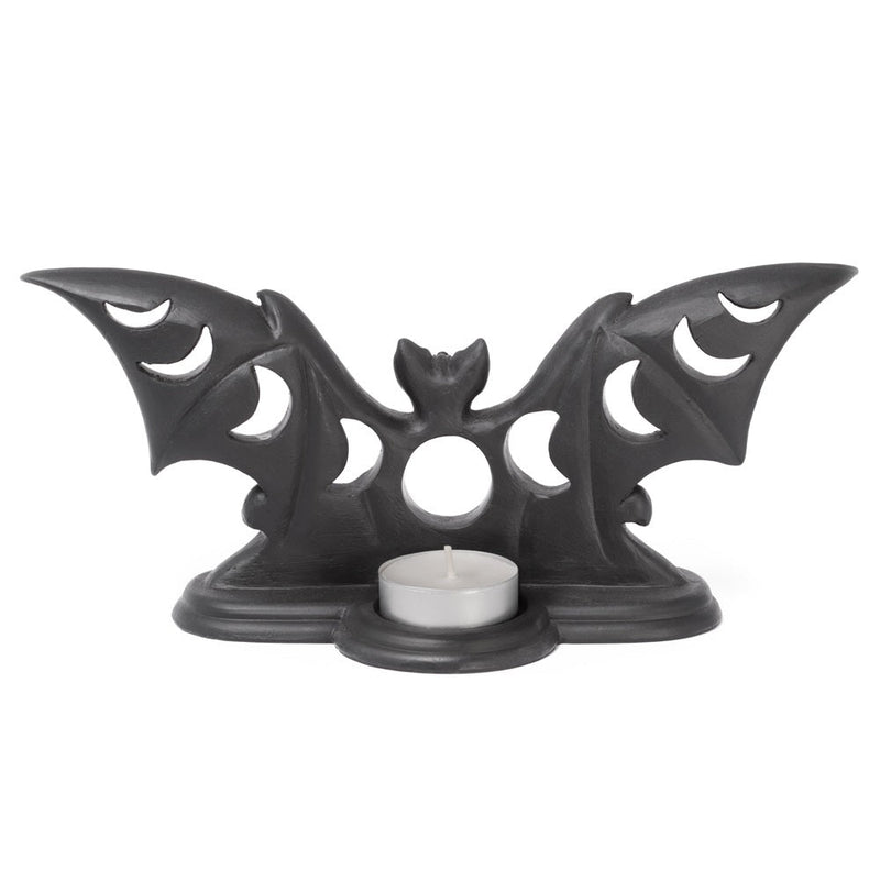 gothic home decor - gothic decor -  Bat Lunar Tealight Candle Holder - High Quality Candle Holders from DARKOTHICA® Shop now at DARKOTHICA®Bats, RETAILONLY