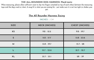 Dog Supplies, Barkothica, dogs, RETAILONLY, gothic home decor, gothic decor, goth decor, Plaid-tastic All-rounder Harness, darkothica