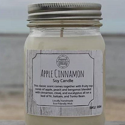 gothic home decor - gothic decor -  Apple Cinnamon Soy Candle - High Quality CANDLES from DARKOTHICA® Shop now at DARKOTHICA®Candle, RETAILONLY