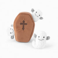gothic home decor - gothic decor -  Coffin with Ghosts Toy - High Quality Dog Toys from DARKOTHICA® Shop now at DARKOTHICA®Barkothica, dogs, RETAILONLY, toys