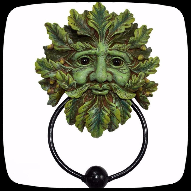gothic home decor - gothic decor -  PRE-ORDER - Green Man Door Knocker - High Quality Door Knockers from DARKOTHICA® Shop now at DARKOTHICA®RETAILONLY