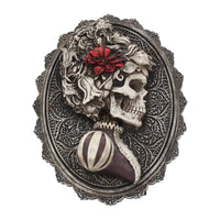 gothic home decor - gothic decor -  She Skeleton Wall Plaque - High Quality Wall Art from DARKOTHICA® Shop now at DARKOTHICA®RETAILONLY, Skulls/Skeletons