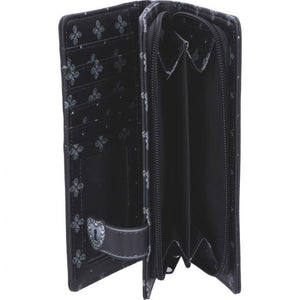 gothic home decor, gothic decor, goth decor, Poe Raven Skull Wallet, darkothica