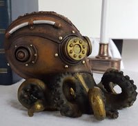 Octopus Steampunk Curio box home decor