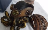 Octopus Steampunk Curio box home decor octopus home decor steampunk