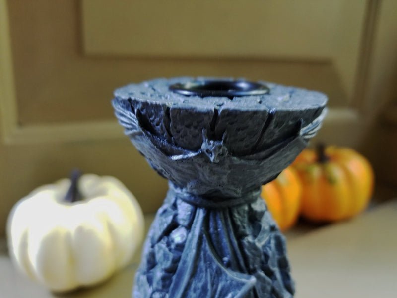 bat candle holder