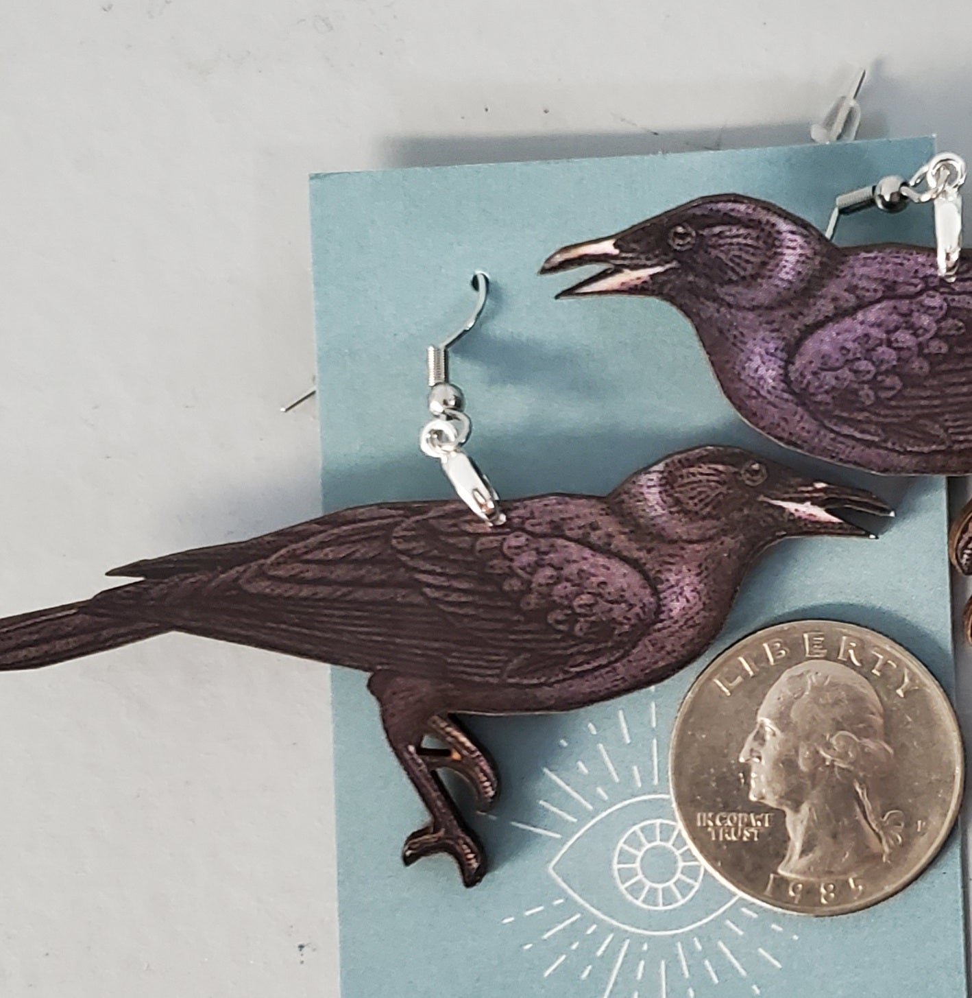 Raven Earrings