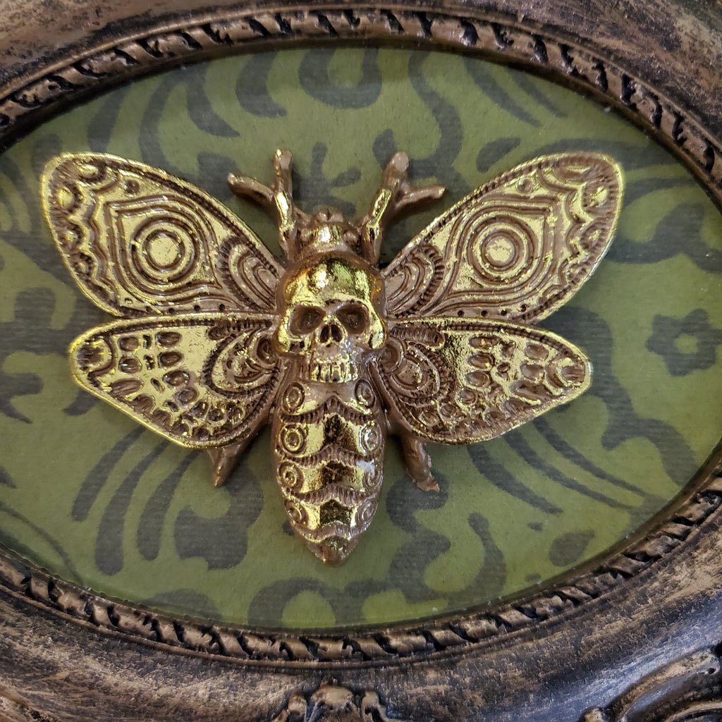 Gothic Moth Plaque