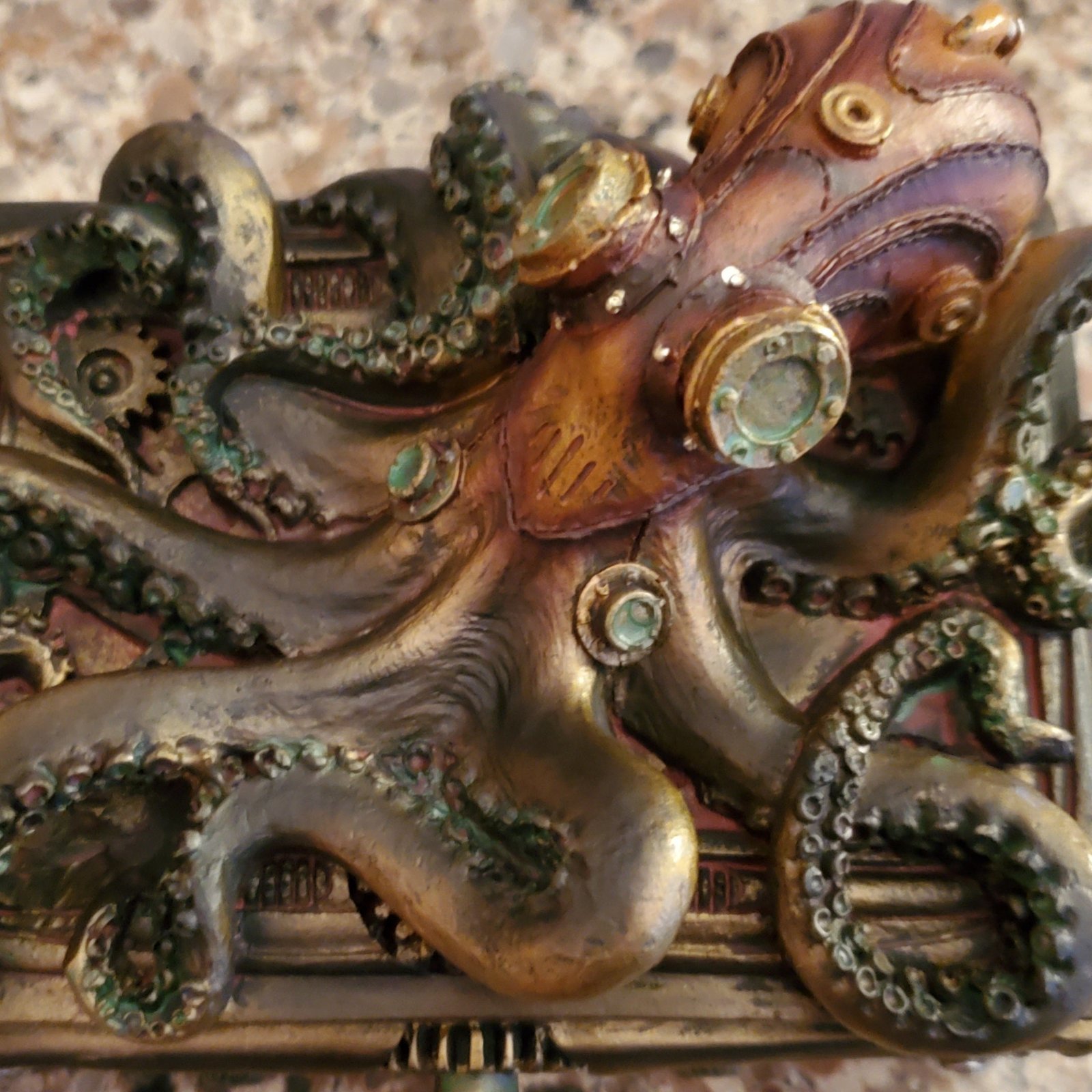 Steampunk Octopus Box