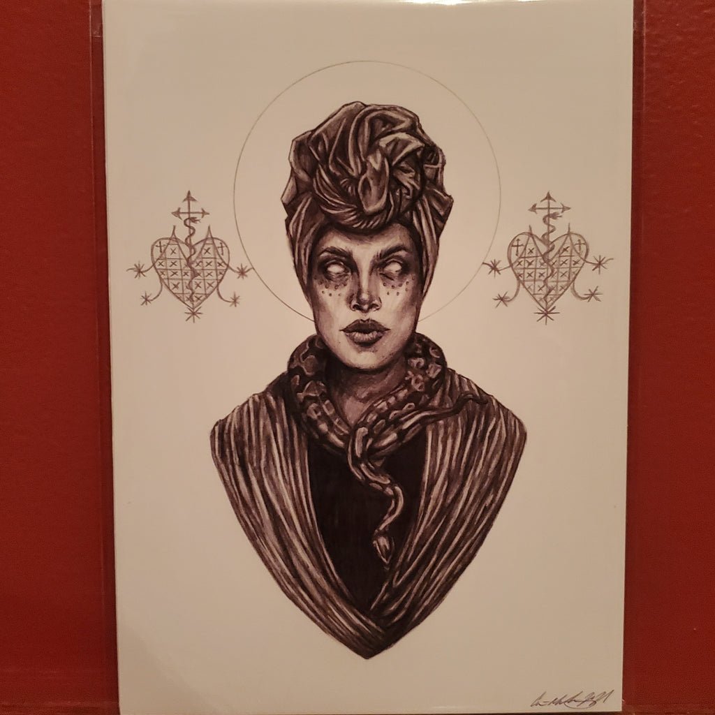 Voodoo Queen Fine Art Print - Marie Laveau