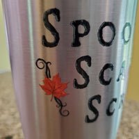 darkothica gothic home decor gift idea spook scare scream tumbler custom tumbler with lid gift idea gothic horror gift