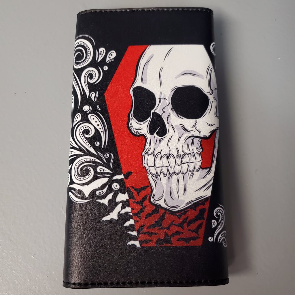 Vampire Skull Coffin Wallet