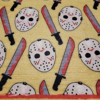 jason horror movie friday the 13th horror dog mat dog supplies horror pet decor horror decor jason decor horror for pets