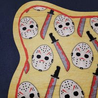 jason horror movie friday the 13th horror dog mat dog supplies horror pet decor horror decor jason decor horror for pets