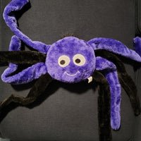 Spider Crinkle Pull Toy-Purple