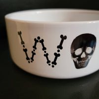 Skull & Bones Woof Bowl