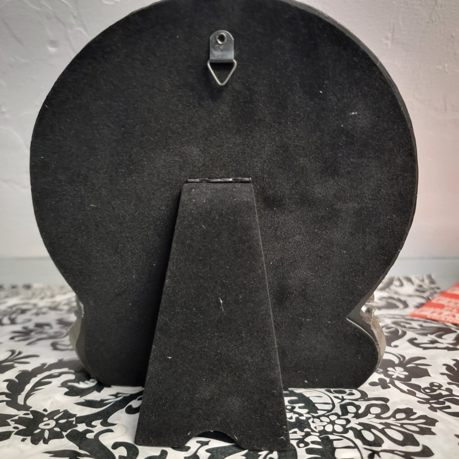 DEFECT DISCOUNT - Black Cat & Moon Mirror