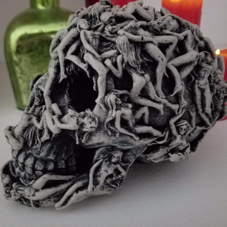 hell skull home decor halloween decoration