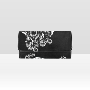 darkothica gothic wallet vampire skull wallet bat wallet red and black wallet