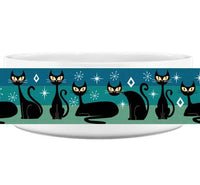 Retro Black Cat Bowl